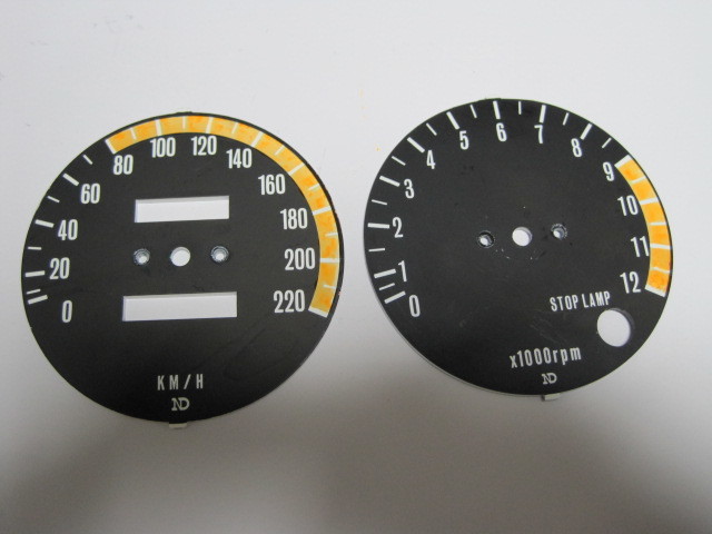カワサキZ750RS[Z2]メーターパネル「純正品」当時物純正品としては程度
