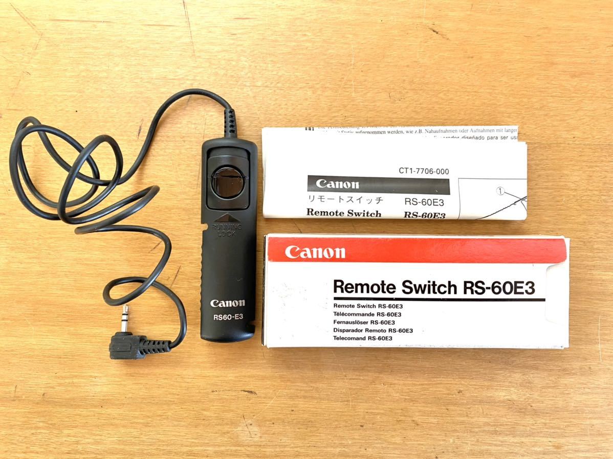 キャノン　Canon RS-60E3 リモート スイッチ レリーズ　送料込み_6