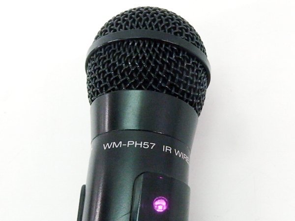□○ JVC 光ワイヤレスマイクシステム WM-PH58/WM-PH57 マイク/WT-C52