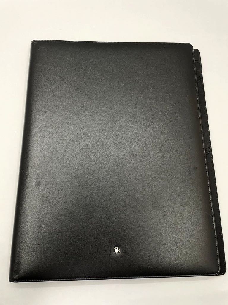 極美品 モンブラン 大型 ノートパッド ブラック マイ