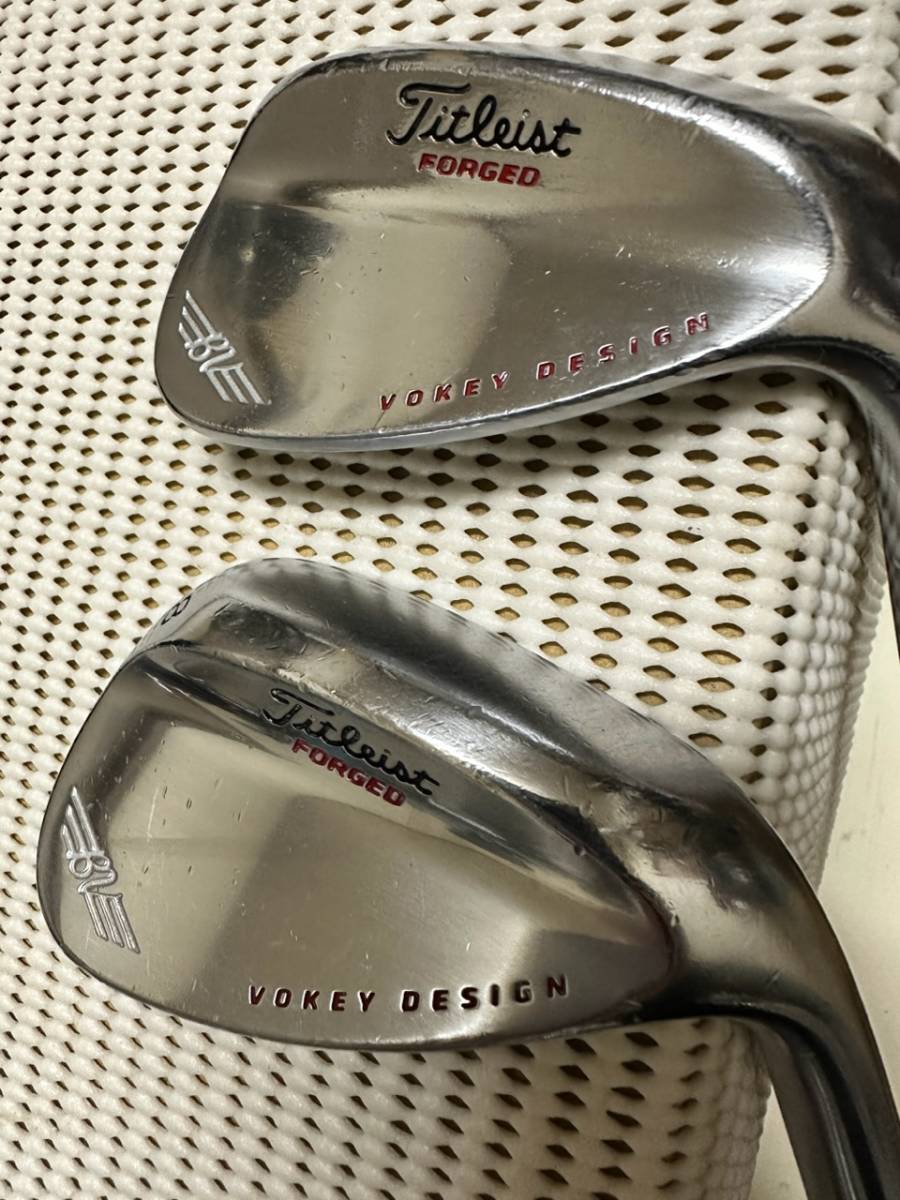 VOKEY FORGED 52°/08 58°/10 ROMBAX 70 S 2本セット 管理番号0047 ボーケイ ランバックス カーボン フォージド