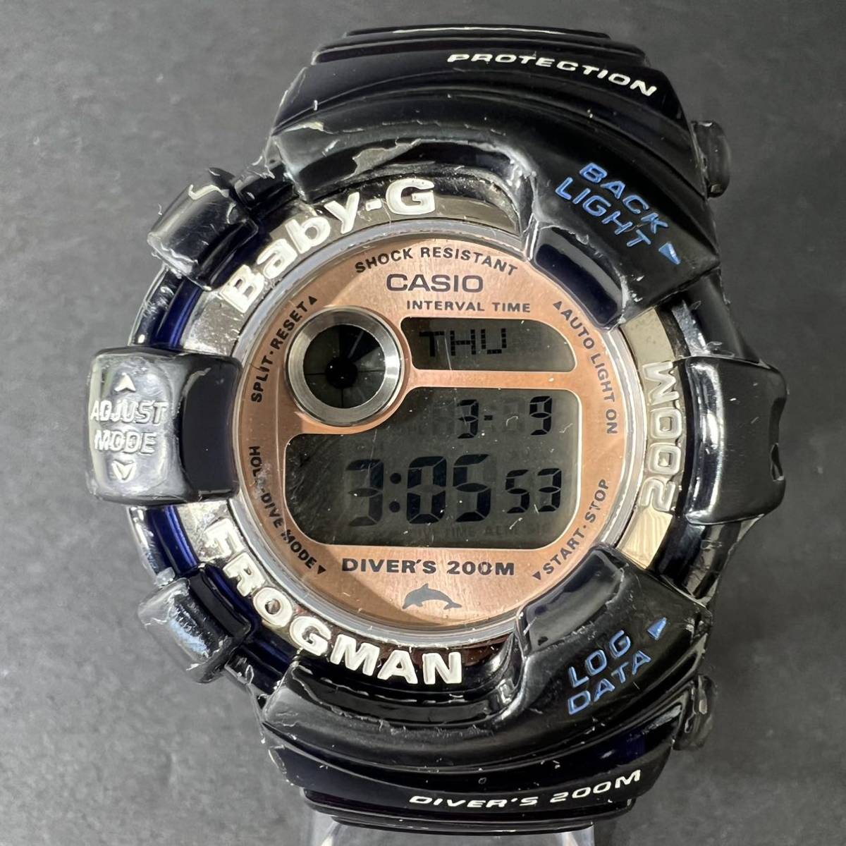 CASIO カシオ Baby-G FROGMAN フロッグマン BGW-103K イルクジ G-SHOCK