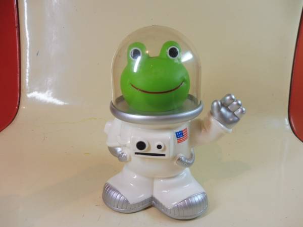ビンテージ トロイマー ケロタン 宇宙服 貯金箱 ソフビ 希少