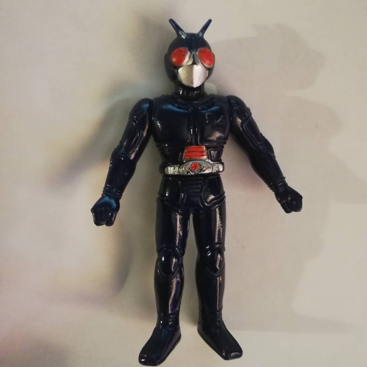 ☆仮面ライダーBLACK BLACKRX ミニソフビ 4種 ☆中古品 ☆縦約8センチ 