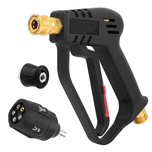 ５段階マルチスプレー ankon 高圧洗浄ショートガン ケルヒャー（Karcher）KシリーズK2 K3 K4 K5 K6 K7 JTKに、M22 14mm真ちゅう製クイック