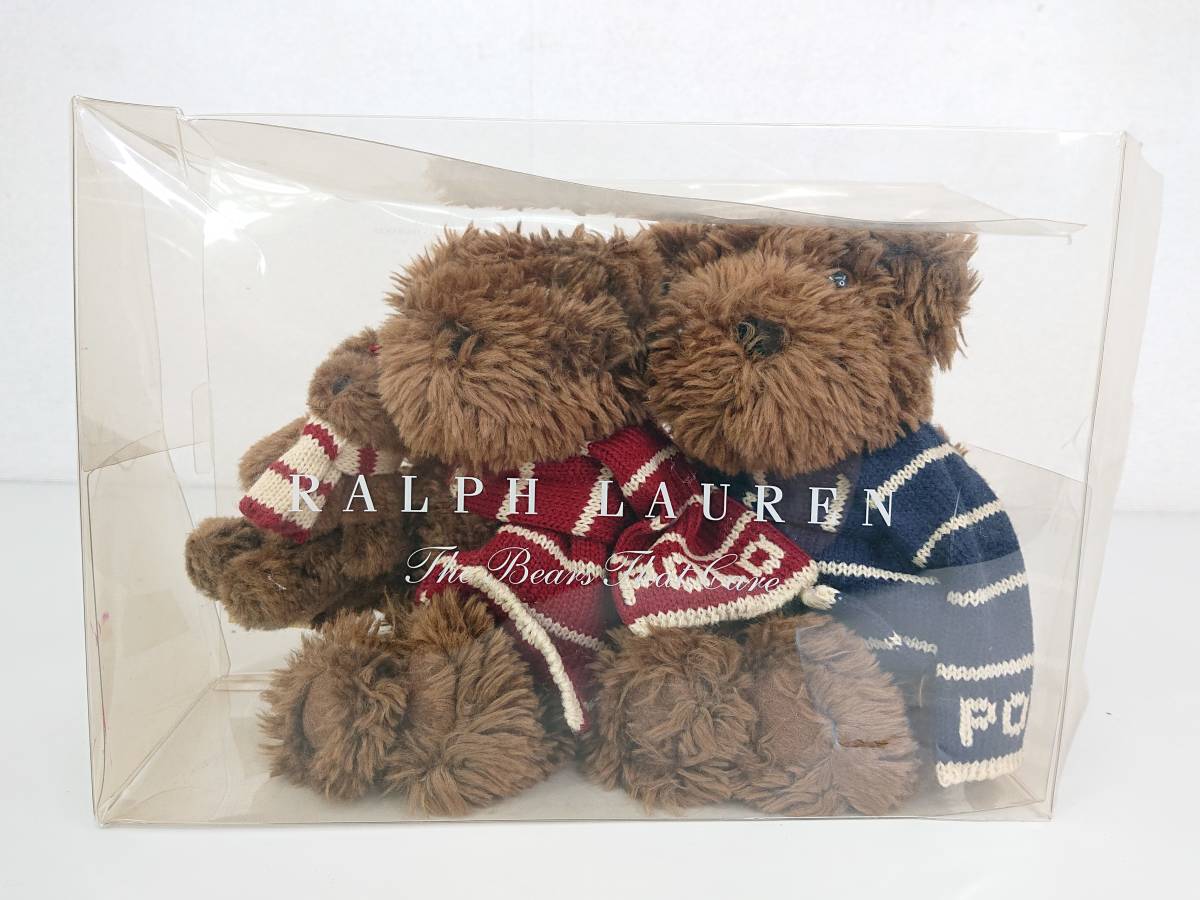 ☆ POLO RALPH LAUREN ポロ テディベア 2003 ぬいぐるみ クマ [管理A1]