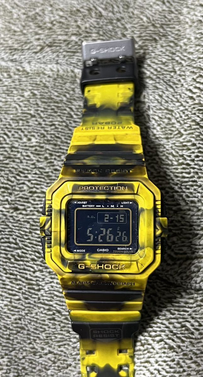 G-SHOCK G-5500JC タフソーラー ジャミンカラー 中古品 カシオ CASIO G