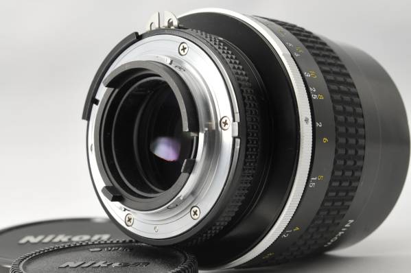 ★極上美品★NIKON ニコン Ai-s 105mm F1.8 光学クリア 動作好調