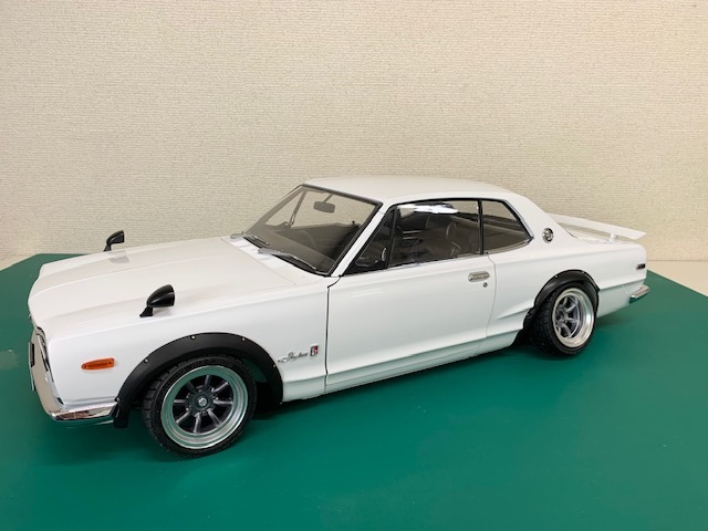 アシェット 1/8 日産 スカイライン 2000GT-R KPGC10 ハコスカ 箱スカ
