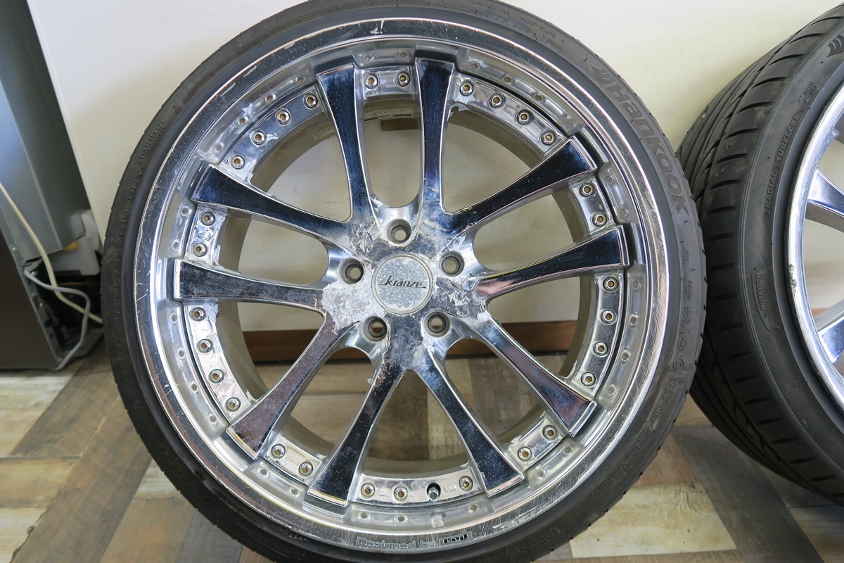 ☆クレンツェ☆9J/10J、22/31、225/35R19、245/35R19 PCD114.3 5H 