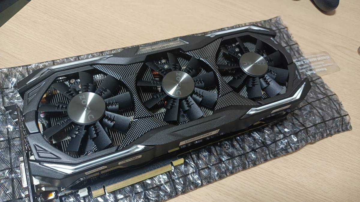 ZT-P10800B-10P/ZTGTX1080-8GD5XAMPEX01 ［ZOTAC GeForce GTX 1080 AMP 