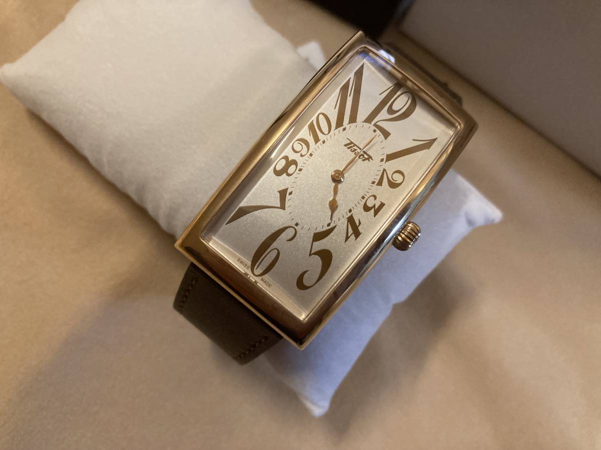 新品 ティソ ヘリテージ バナナ センテナリー エディション TISSOT HERITAGE BANANA CENTENARY EDITION 白文字盤 ロシア帝国 ロマノフ王朝