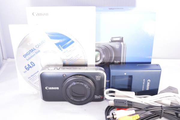 ☆新品同様☆CANON POWERSHOT SX210 IS ☆豪華付属☆ #178