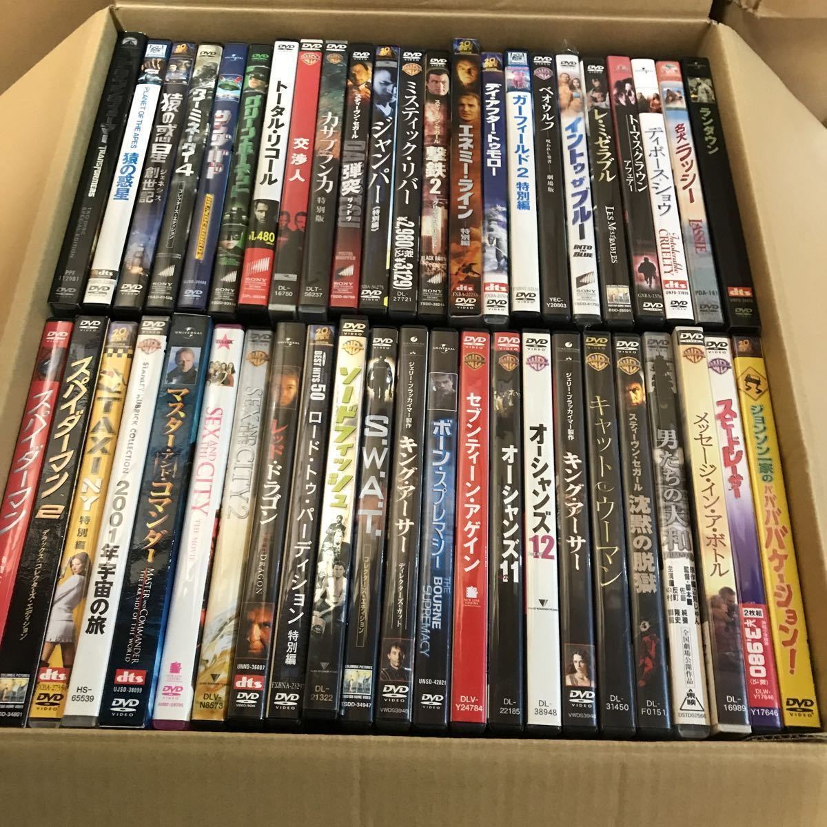 まとめ 洋画 DVD DVD-BOX 約180本 アクション ドラマ SF サスペンス