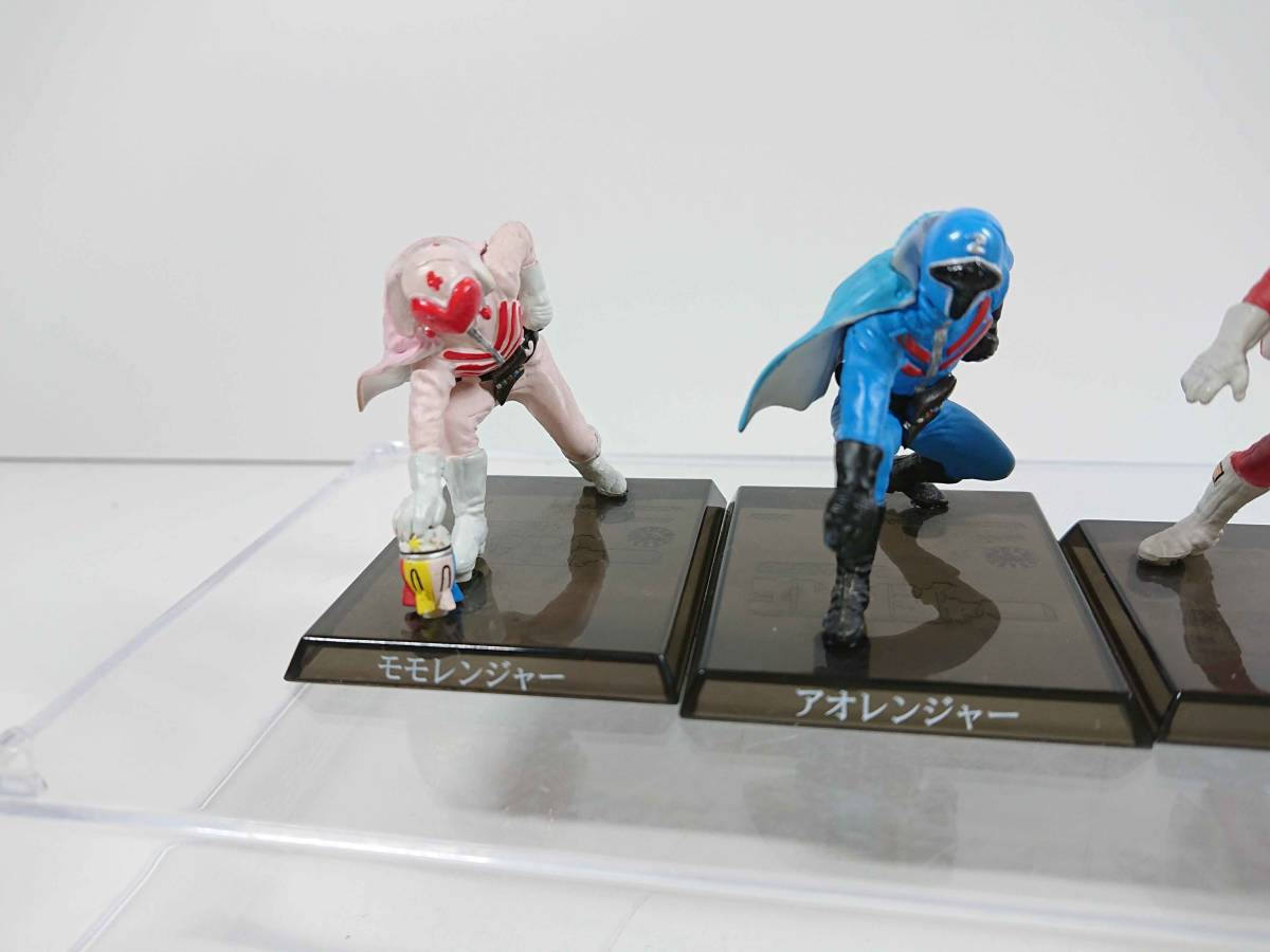 超造形魂コレクション 秘密戦隊ゴレンジャー5種 アカ アオ キ ミド