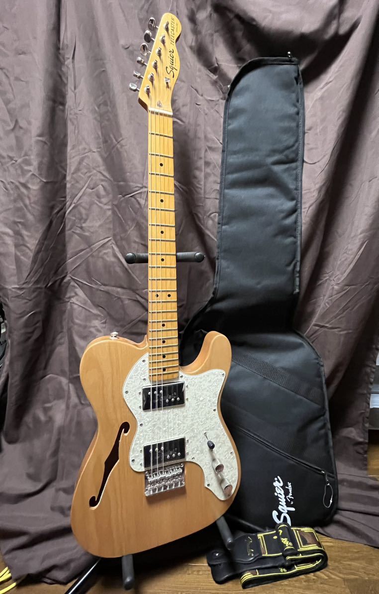 Squier by Fender Classic Vibe 70s Telecaster Thinline MN Natural 