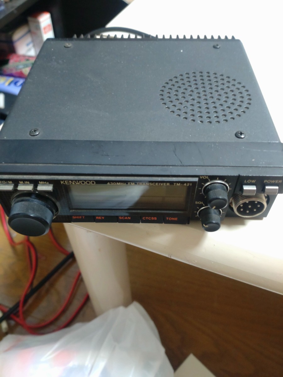 アマチュア無線機 KENWOOD ケンウッド TM−421 完全ジャンク品