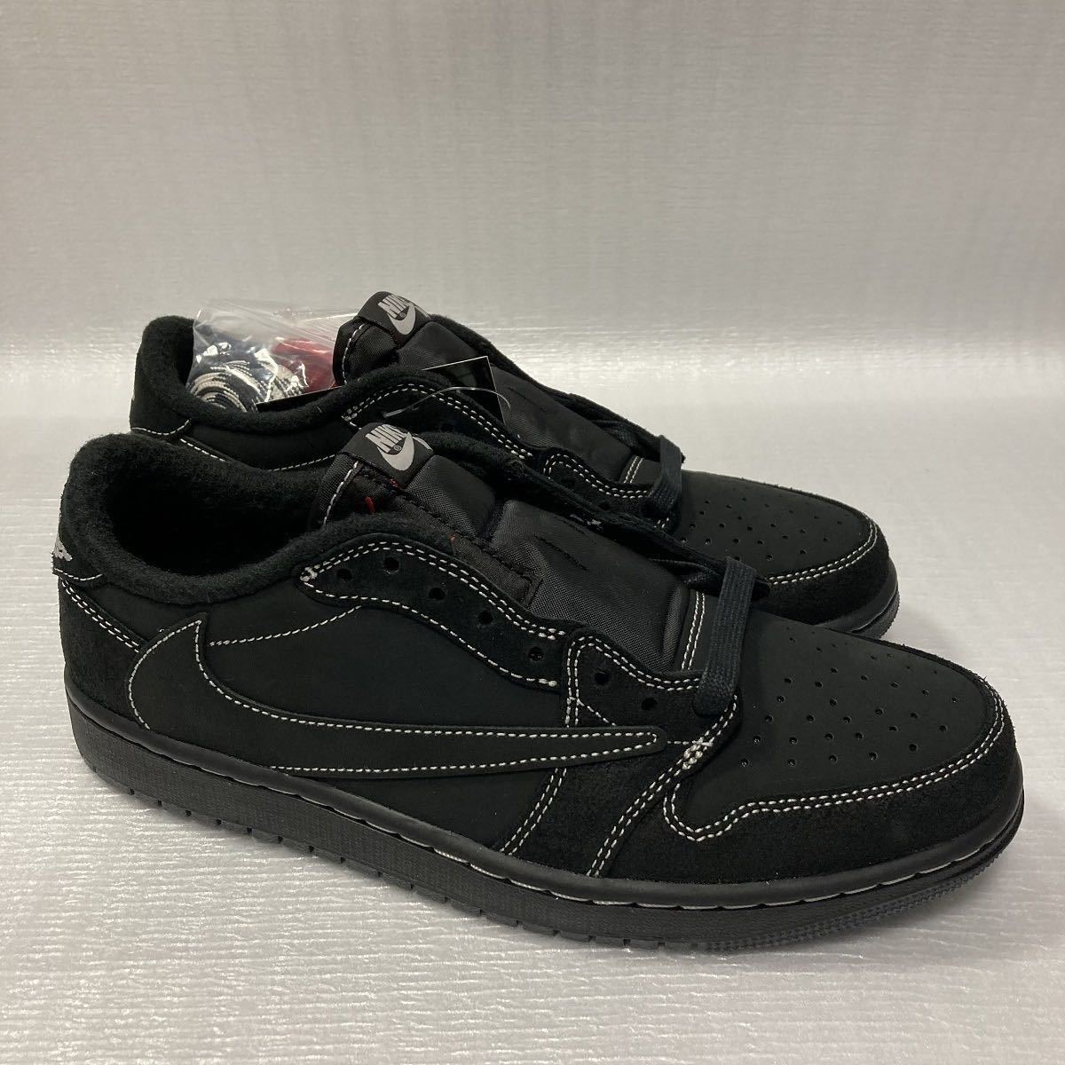 TRAVIS SCOTT X NIKE AIR JORDAN 1 LOW OG BLACK PHANTOM 26.5 正規品 