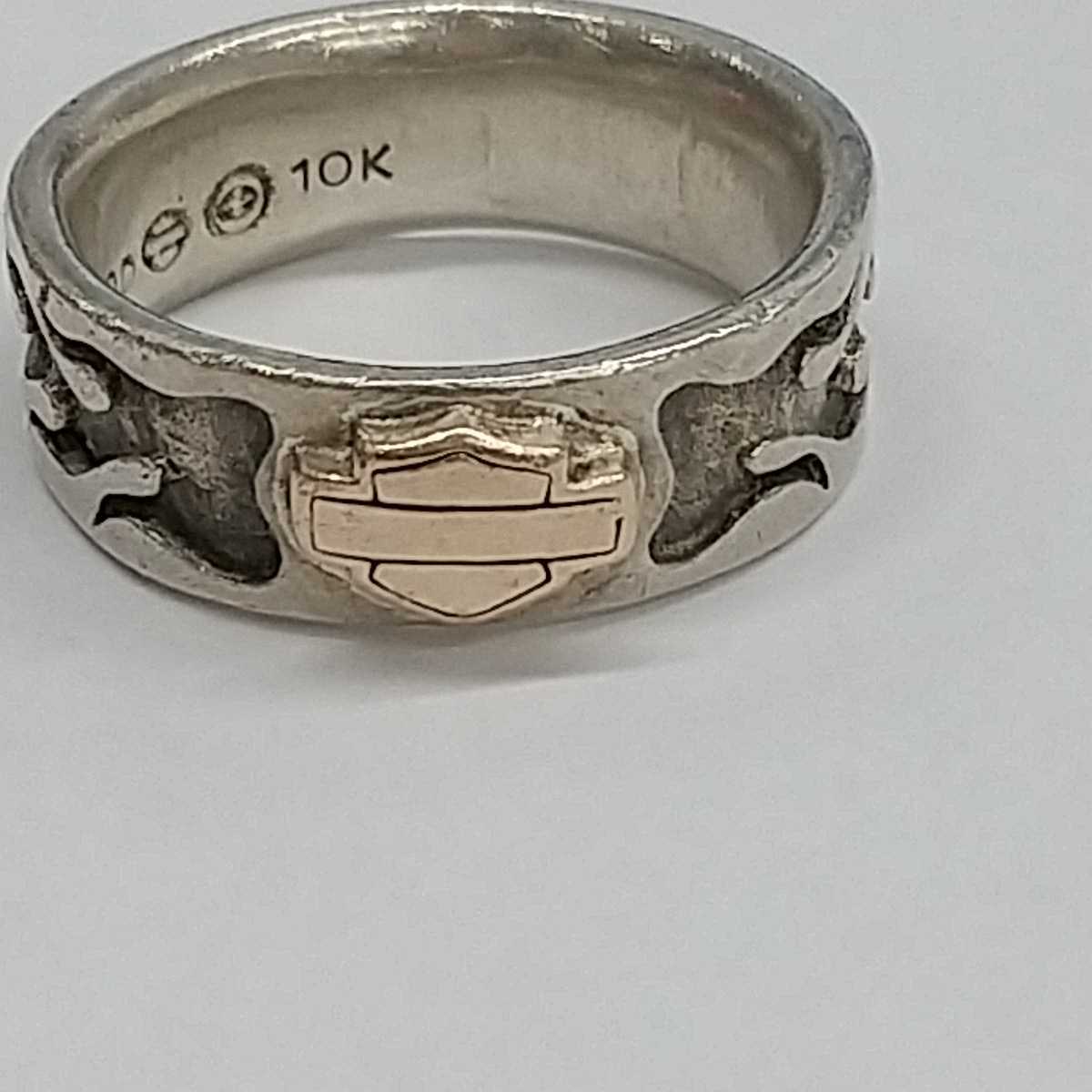 B3109【アンティーク】MOD 925 10K リング 17号