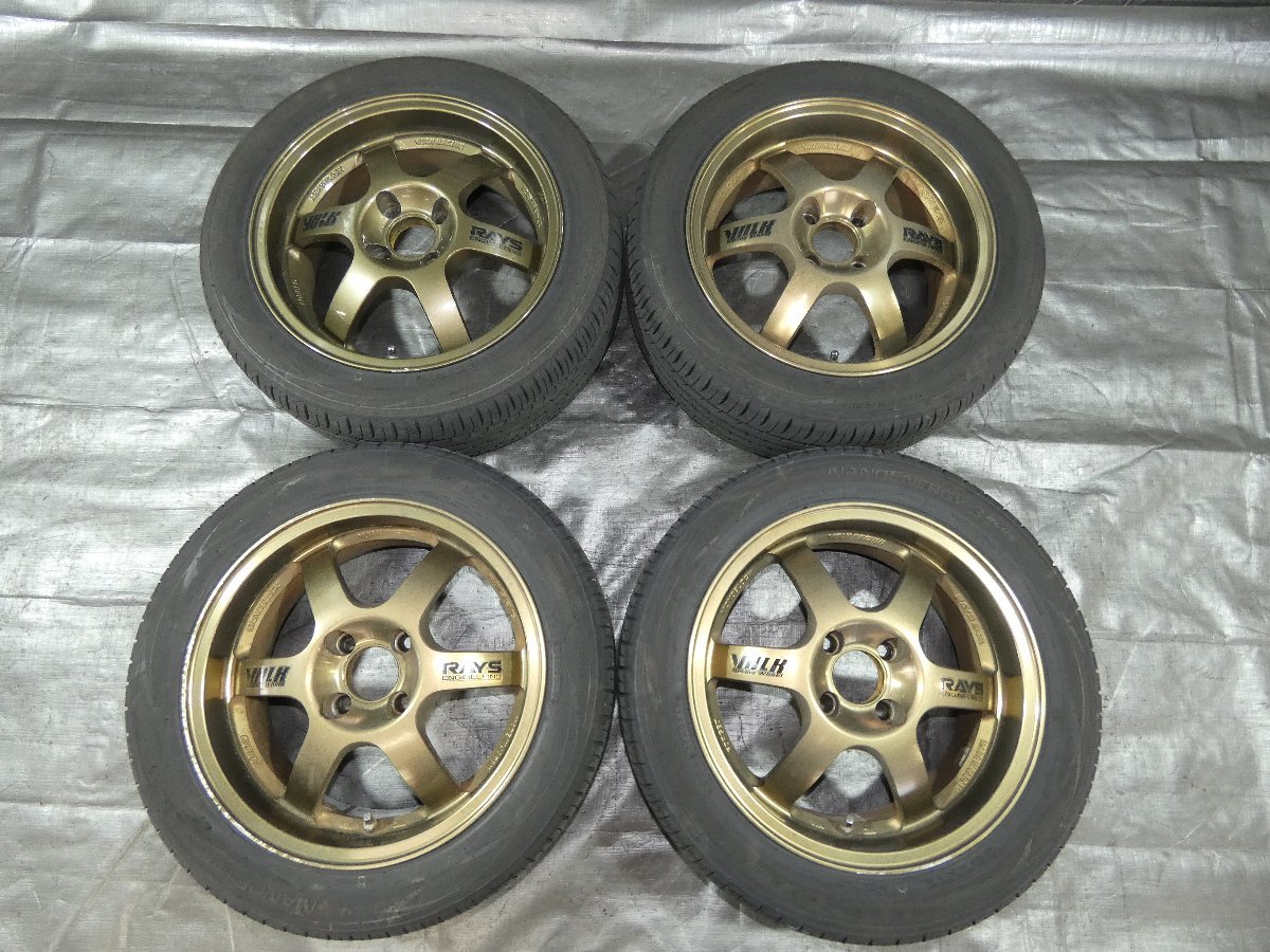 レイズ ボルクレーシング TE37 CUP ブロンズ ホイール アルミホイル 車