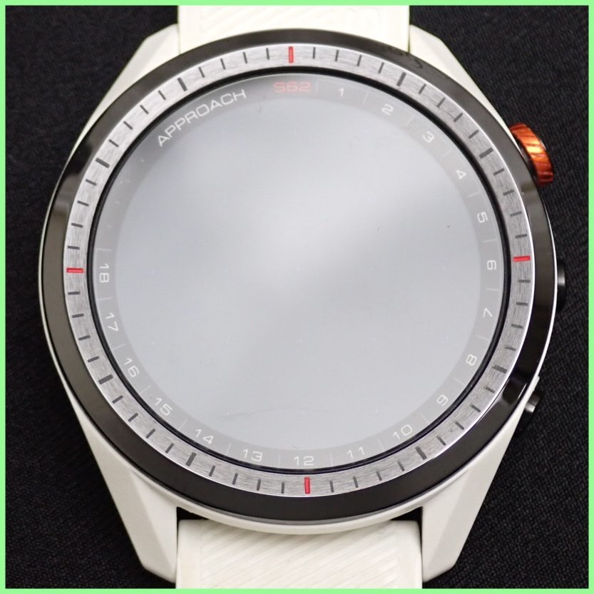 ☆GARMIN/ガーミン ゴルフウォッチ ApproachS62 010-02200-23/ホワイト