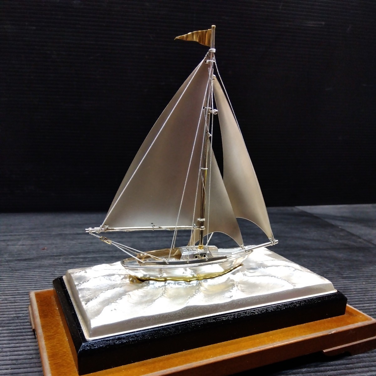 銀製？銀メッキ？のフィリグリー船（帆船の置物）ヨット インテリア 船舶模型 2026年最新】銀製 船 置物の人気アイテム - メルカリ
