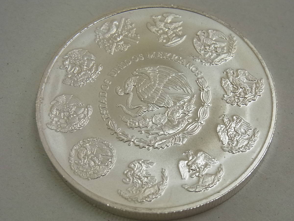メキシコ リベルタード銀貨 1オンス 1999年 メキシコ リベルタード銀貨