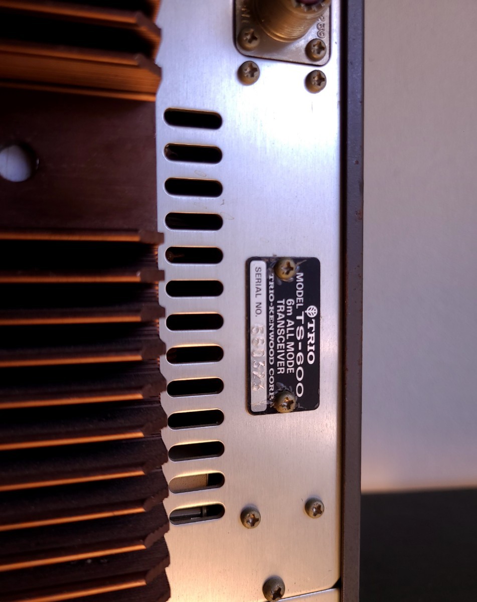 TRIO トリオ TS-600 TRIO（トリオ）TS-600 6m(50MHZ帯）オールモード