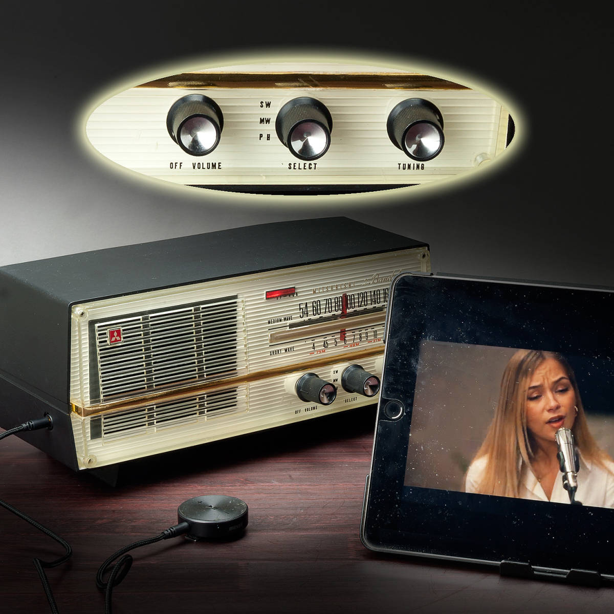 三菱ラジオ5P-468 三菱 5P－468