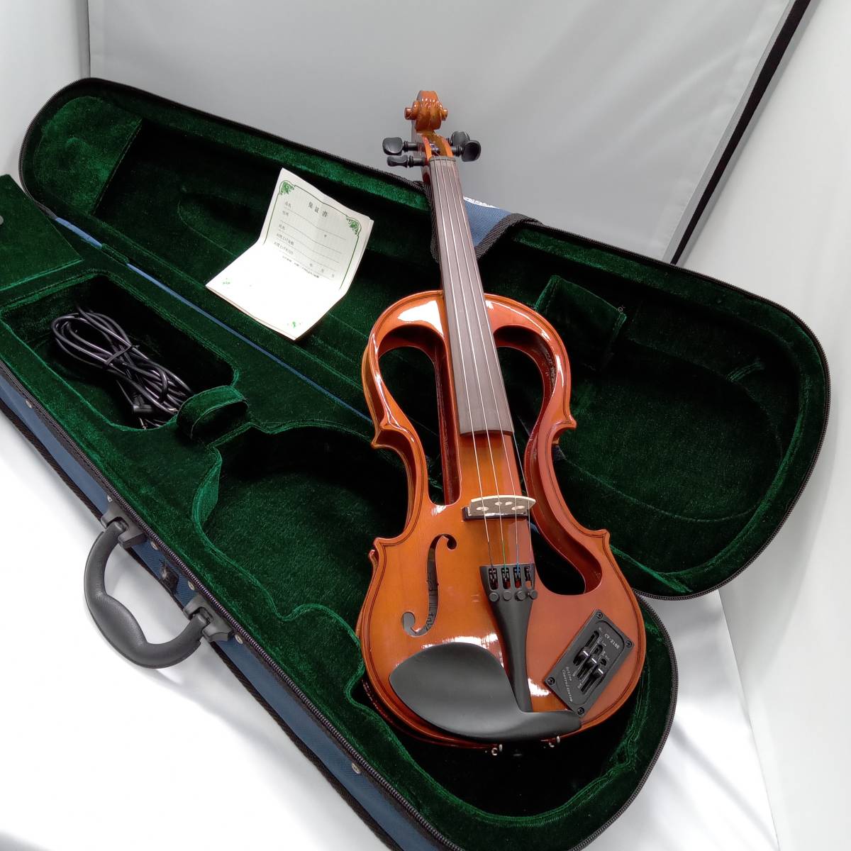 ハルシュタット Hallstatt エレキバイオリン + チューナー SV-210E