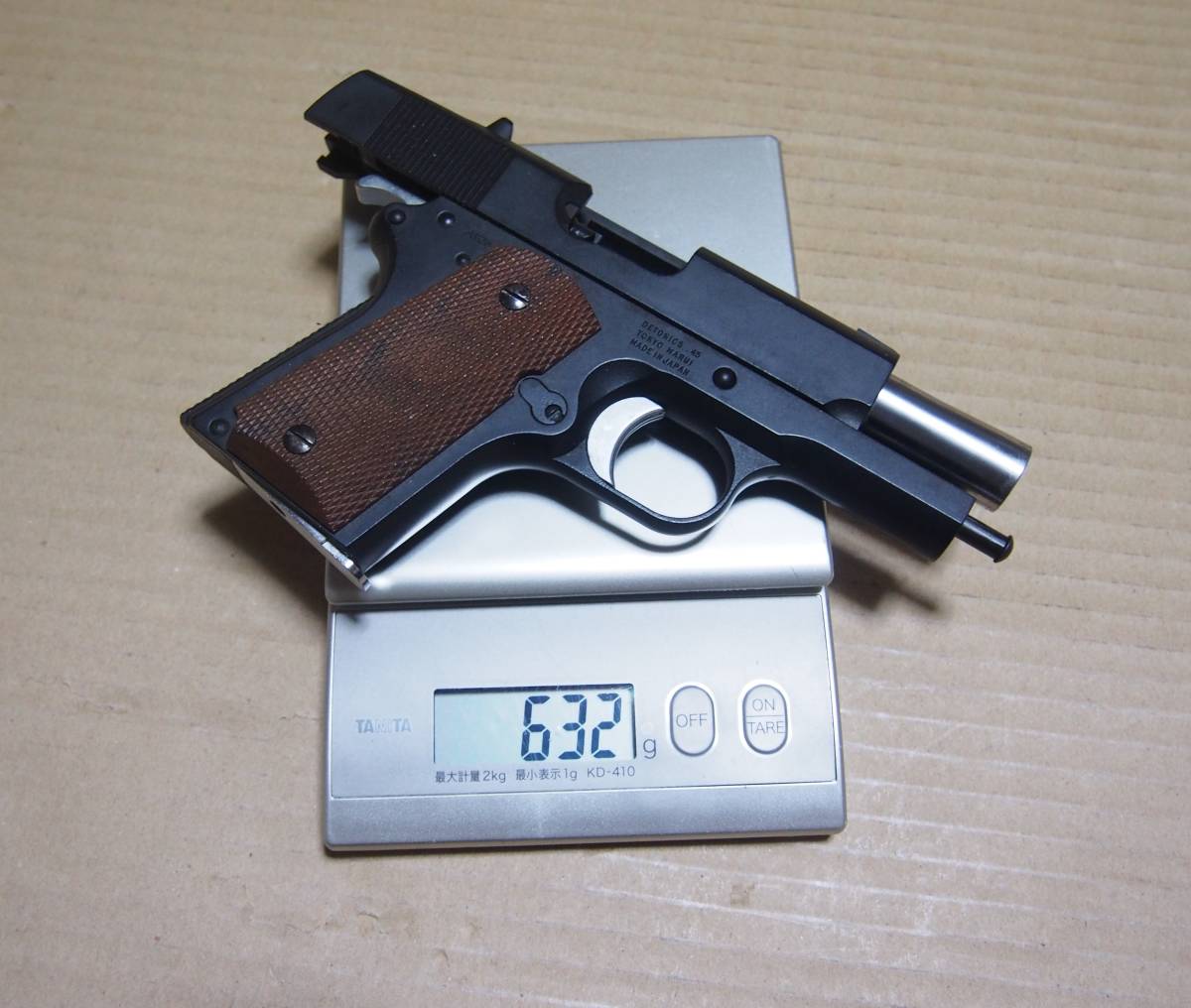 TOKYO MARUI デトニクス45 マルイ DETONICS45 ガスガン 中古難有