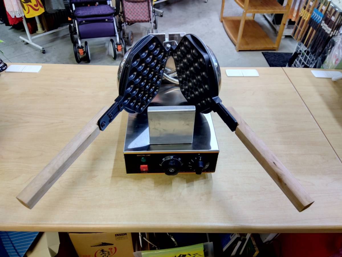 通電確認済 Egg machine エッグマシン FY-6 ワッフルメーカー ベビー 
