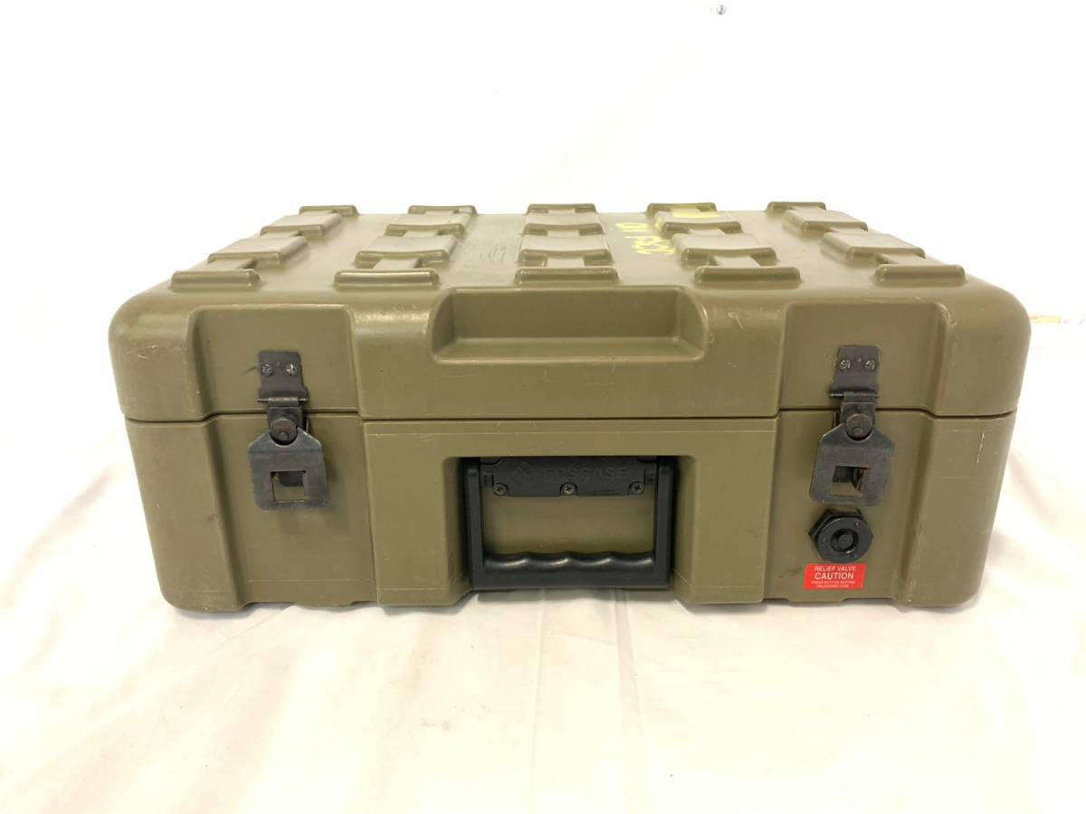 米軍放出品　ECS CASE ミリタリーケース　ハードケース　送料無料 アメリカ製 ECS CASE ハードケース ミリタリー ツールボックス 道具箱