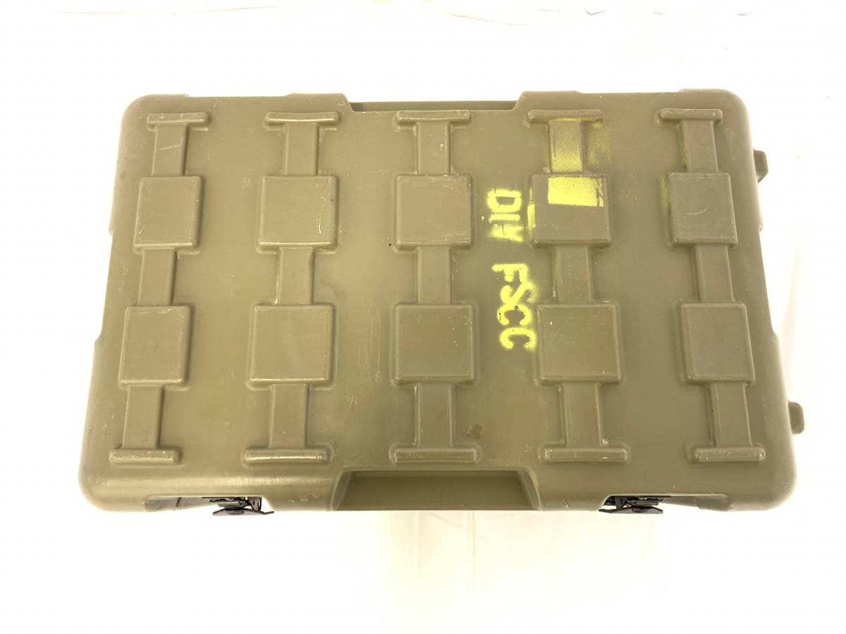 アメリカ製 ECS CASE ハードケース ミリタリー ツールボックス 道具箱