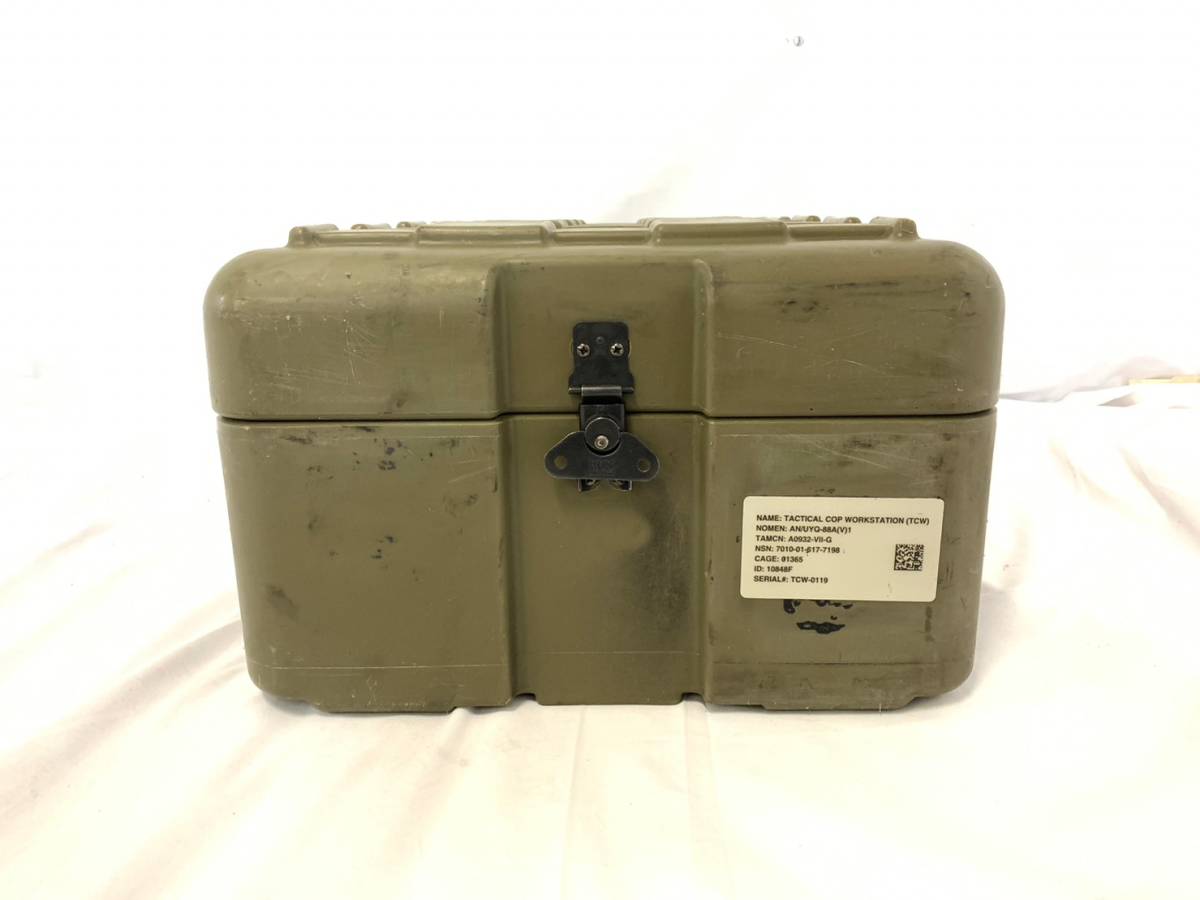 アメリカ製 ECS CASE ハードケース ミリタリー ツールボックス 道具箱