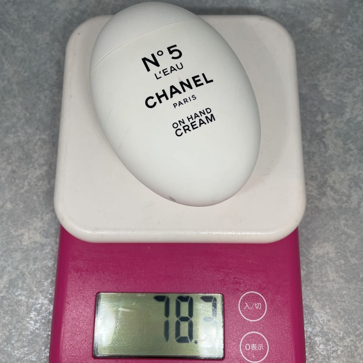 CHANEL】シャネル No5 ロー ハンド クリーム ON HAND CREAM 白(YK