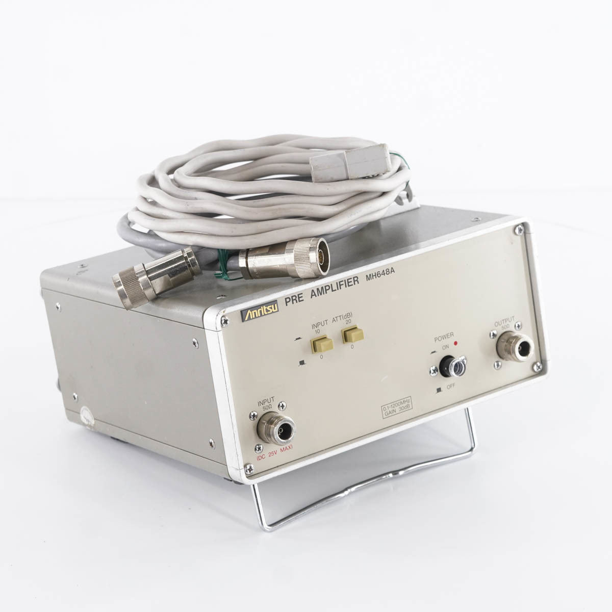 DW] MH648A Anritsu PRE AMPLIFIER アンリツ プリアンプ 前置増幅器