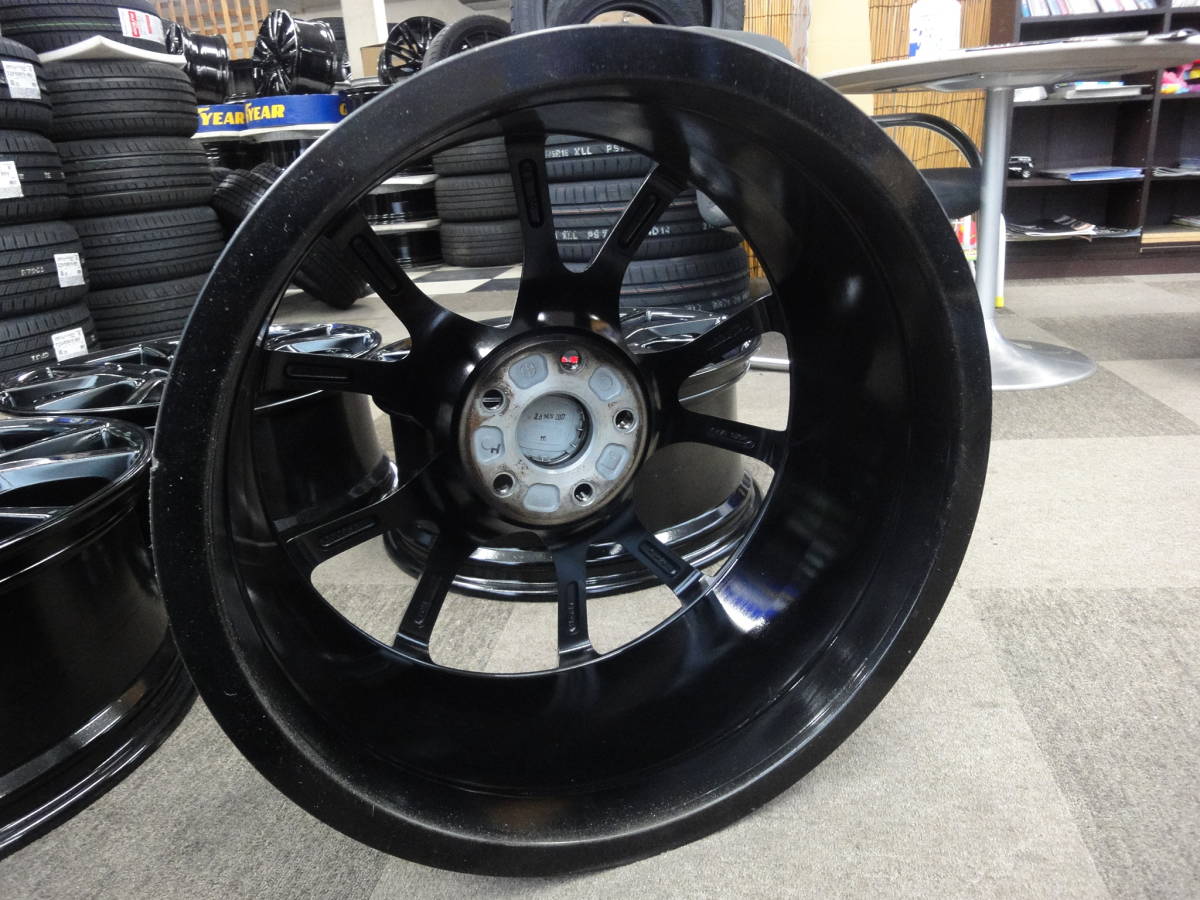 在庫一掃セール！！ ホンダ　シビック　タイプR純正　20インチ　8.5J　IS60　PCD120-5H★４本価格★ダイヤモンドブラック再塗装★
