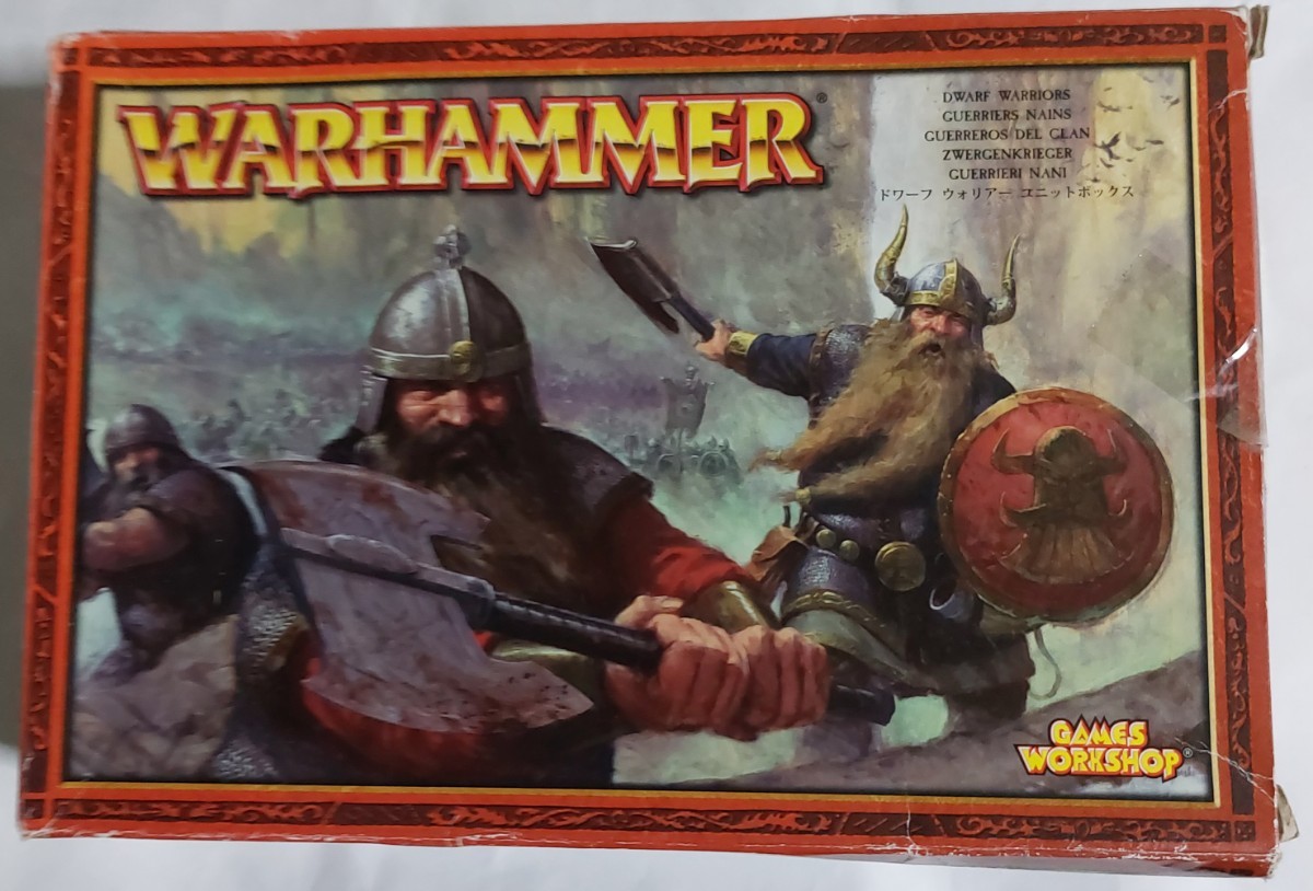 WARHAMMER ウォーハンマー ドワーフウォリアーユニットボックス16体 