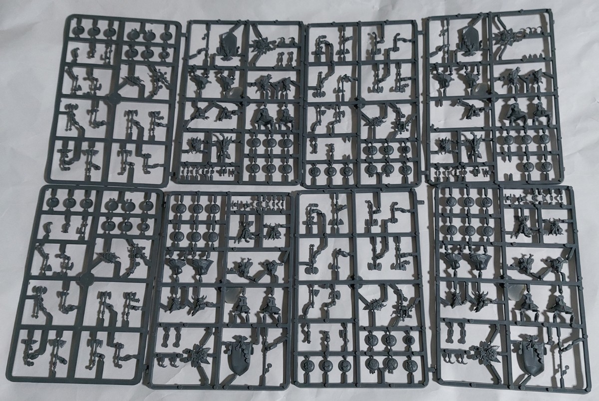 WARHAMMER ウォーハンマー ドワーフウォリアーユニットボックス16体 