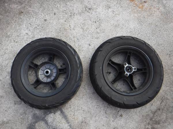 ジョグZR SA39J 純正前後ホイール セット② オートバイ 自動車