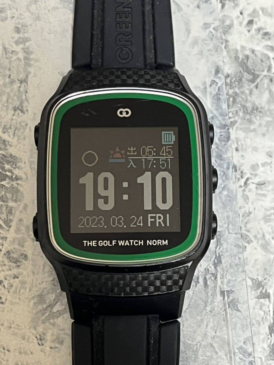 グリーンオン ゴルフウォッチ ノルム　GPS 距離計