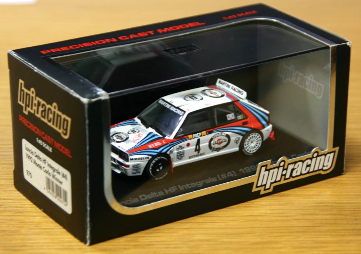 □絶版品□【hpi-racing】1/43 ランチア デルタ HF インテグラーレ (#4