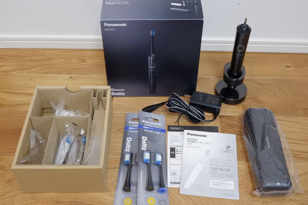 Panasonic Doltz フラッグシップモデル Bluetooth EW-DT51 付属品未使用多数 新品ブラシ3個付き