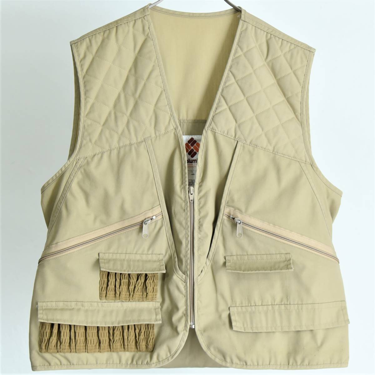 良好！ 80s Columbia イエローストーンタグ ハンティング ベスト