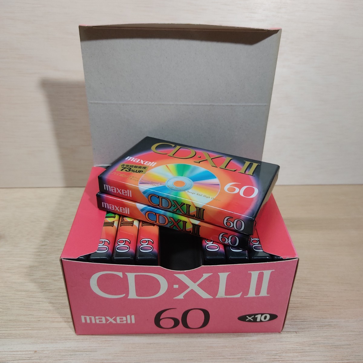 カセットテープ ハイポジ 60分 maxell マクセル | - UR 年代のマクセル 