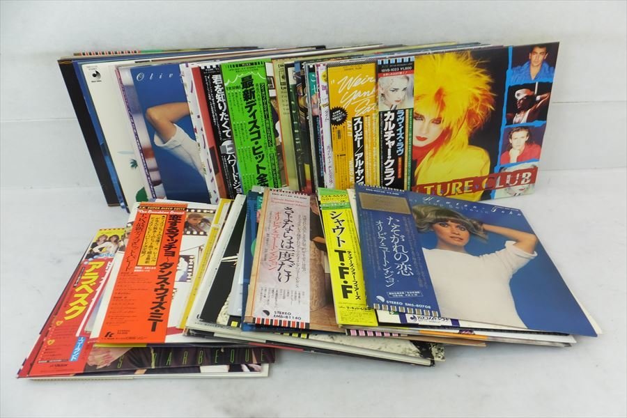 ▼ まとめて出品 洋楽系 約60枚 アーティスト様々 レコード 中古 現状品 230305R9144