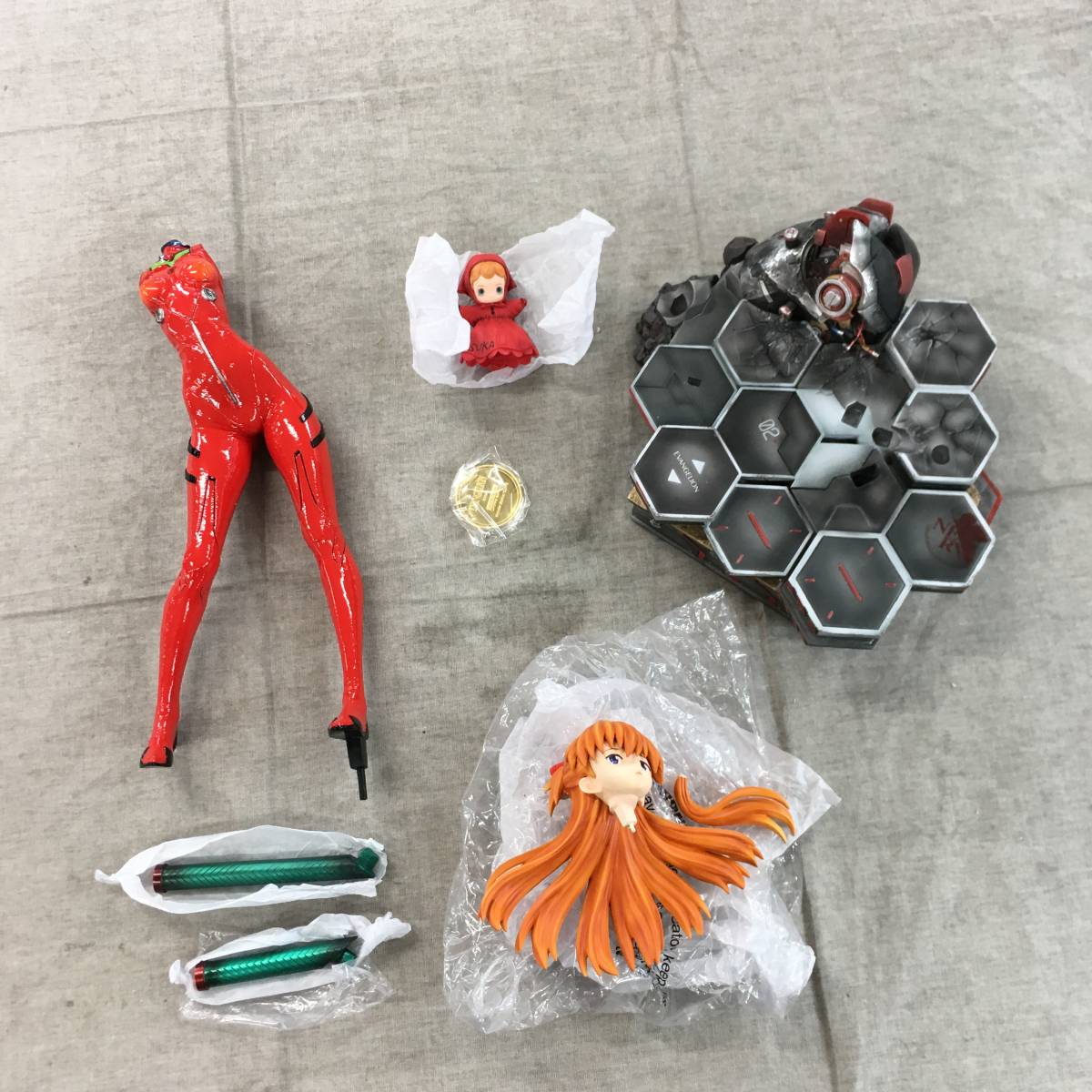 ジャンク品 スタースペース エヴァンゲリオン ワンダースタチュー 式波