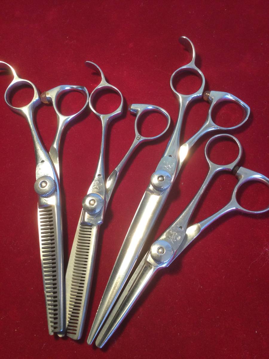 ナルト ハイネッタ Z PAT まとめて4本セット 理容 美容 セニング  