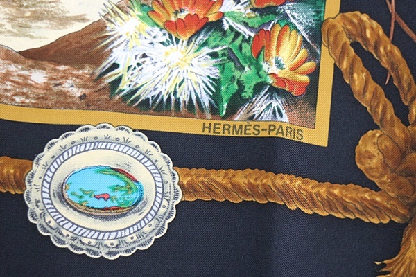 HOT,送料無料 ○佐川急便60サイズ O3S56 スカーフ HERMES エルメス 86.5cm×86.5cm 袋有 タグ付き 現状品